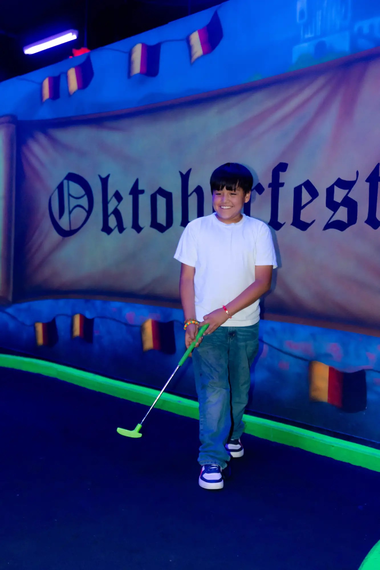 Official GLO Mini Golf San Bernardino course imagery